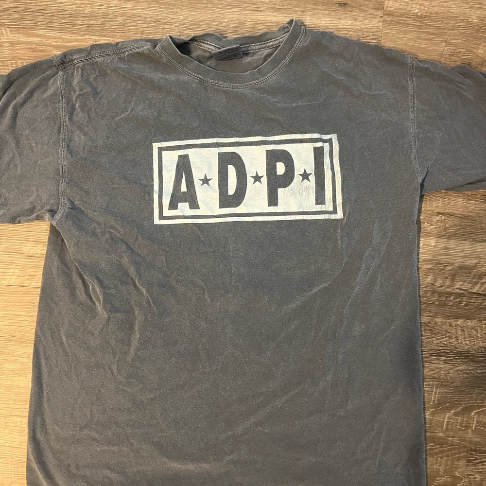 Gray ADPI Graphic T-Shirt